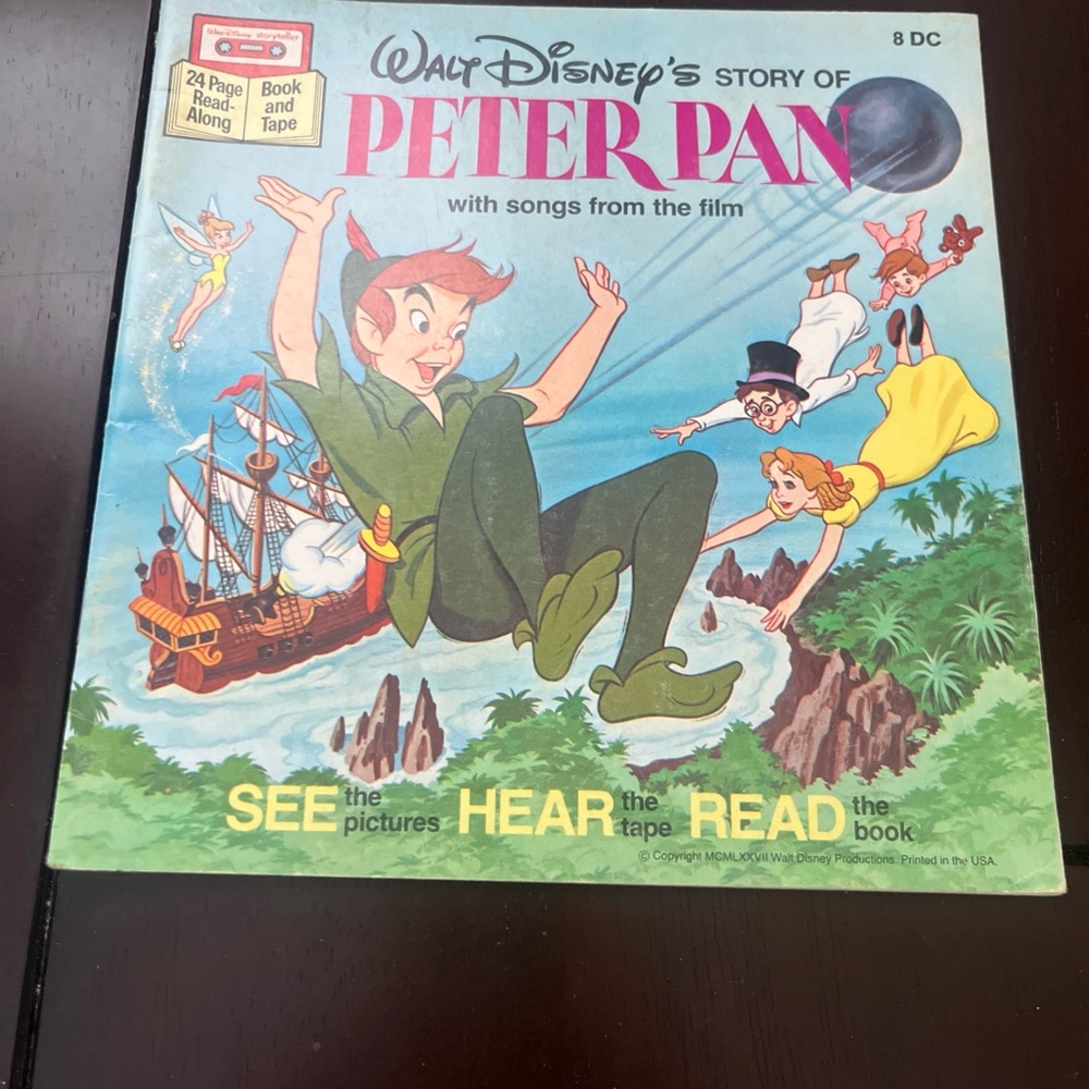 Disney Peter Pan Storybook without Tape